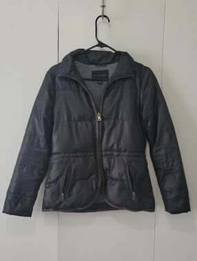 Banana Republic Dark  Quilted Puffer Jacket
